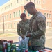 Girl Scouts offer healthy eats to Del Din Soldiers