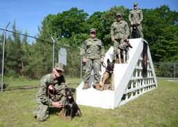 Pax River Security Opens Military Working Dog Kennel on Base