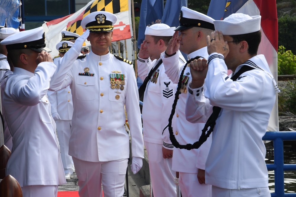 USS Vermont (SSN 792) Change of Command Ceremony