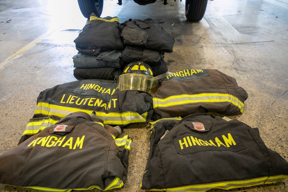 Massachusetts Fire departments donate gear to Military Division