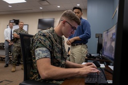 2nd MAW Marines Train Using Video Games