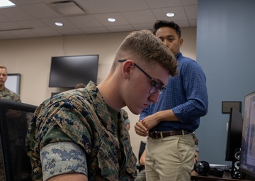 2nd MAW Marines Train Using Video Games