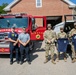 Massachusetts Fire departments donate gear to Military Division