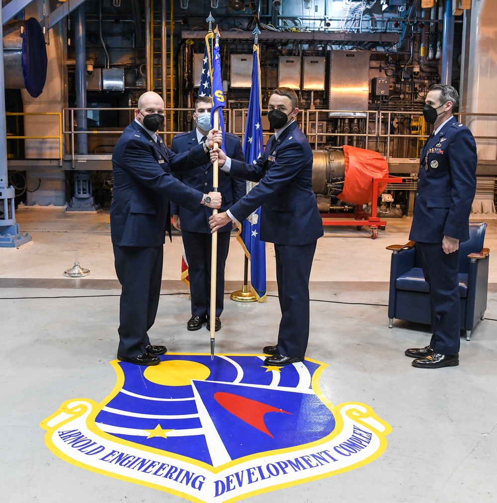 Roady assumes command of 717th Test Squadron