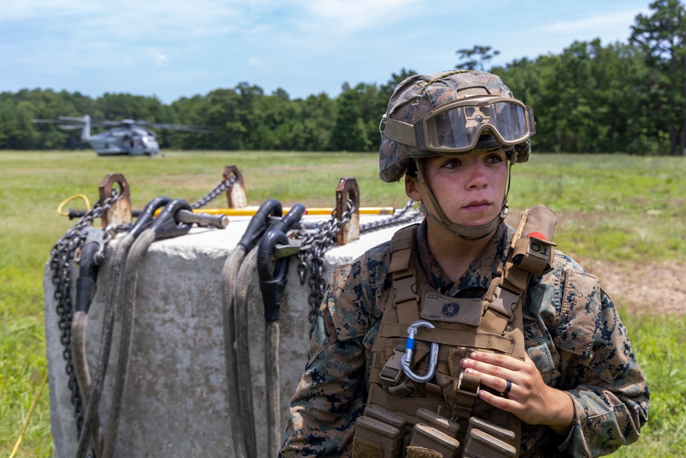 Hide and Seek Field Exercise with Combat Logistics Battalion 24