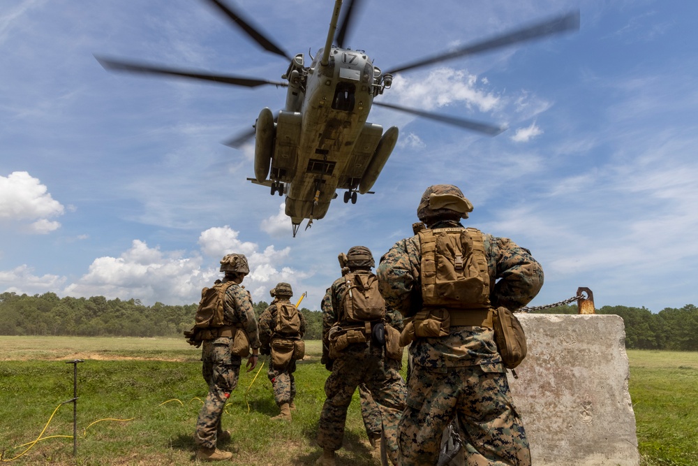 Hide and Seek Field Exercise with Combat Logistics Battalion 24