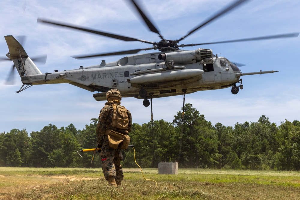 Hide and Seek Field Exercise with Combat Logistics Battalion 24