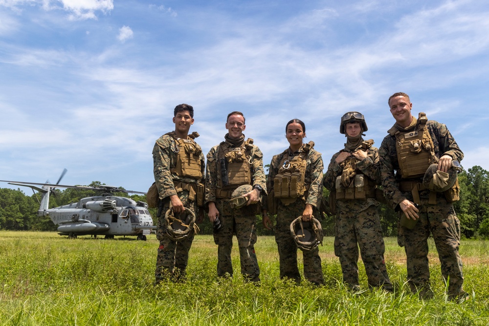 Hide and Seek Field Exercise with Combat Logistics Battalion 24