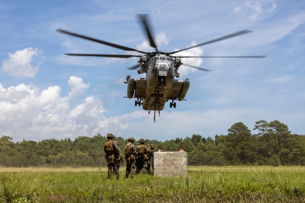 Hide and Seek Field Exercise with Combat Logistics Battalion 24