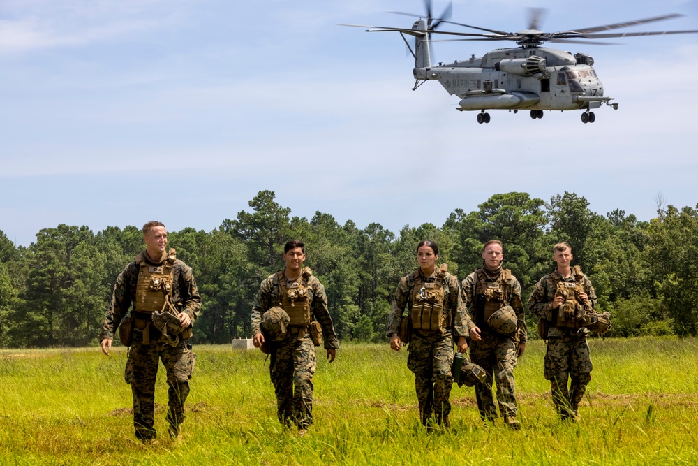 Hide and Seek Field Exercise with Combat Logistics Battalion 24