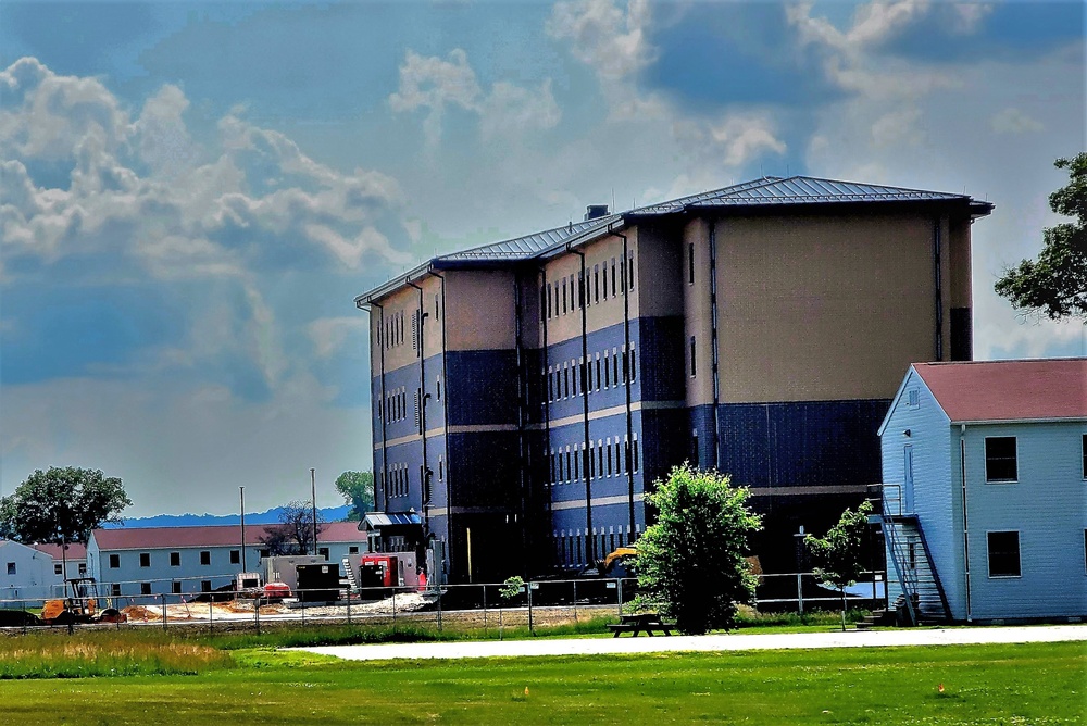 Barracks construction on second barracks continues at Fort McCoy