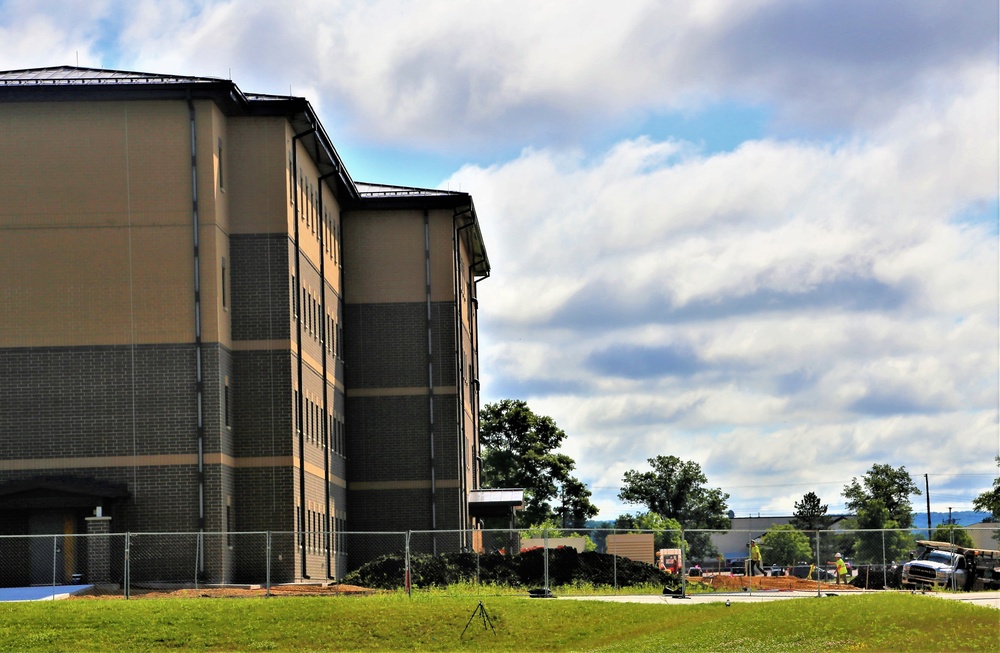 Barracks construction on second barracks continues at Fort McCoy