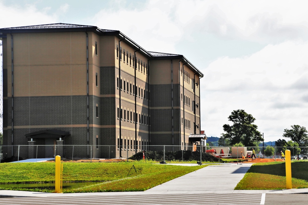 Barracks construction on second barracks continues at Fort McCoy