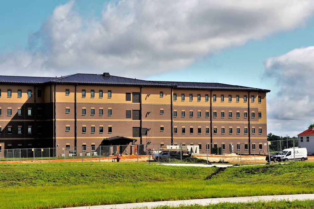 Barracks construction on second barracks continues at Fort McCoy