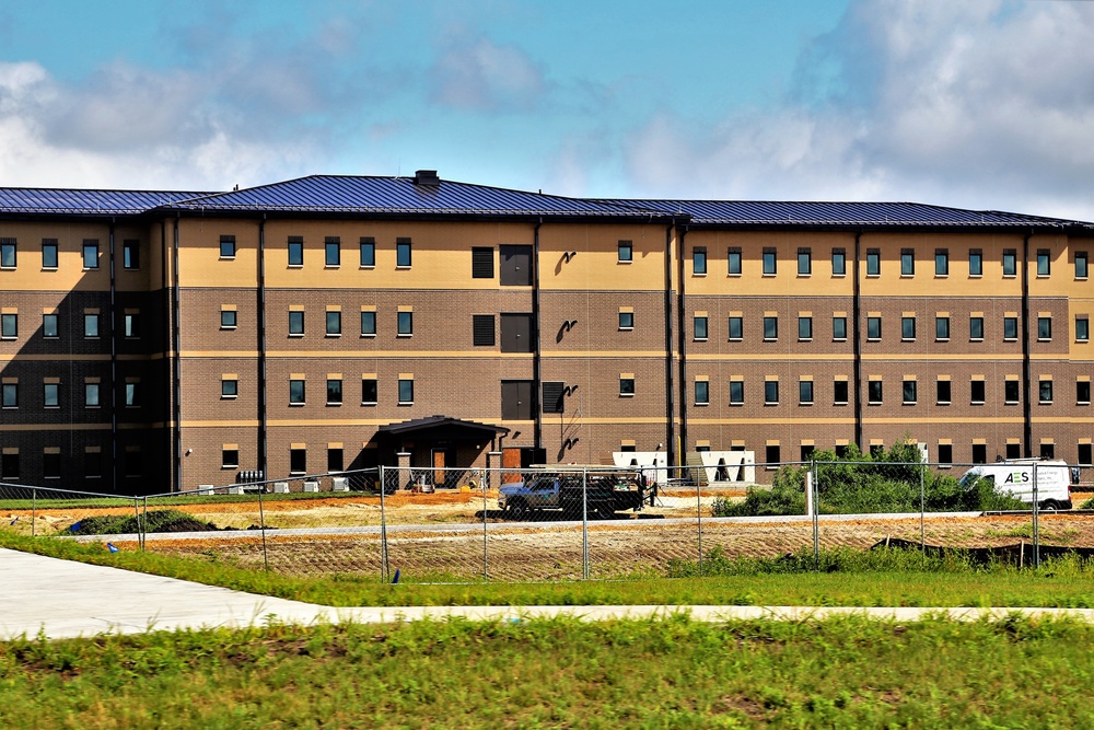 Barracks construction on second barracks continues at Fort McCoy