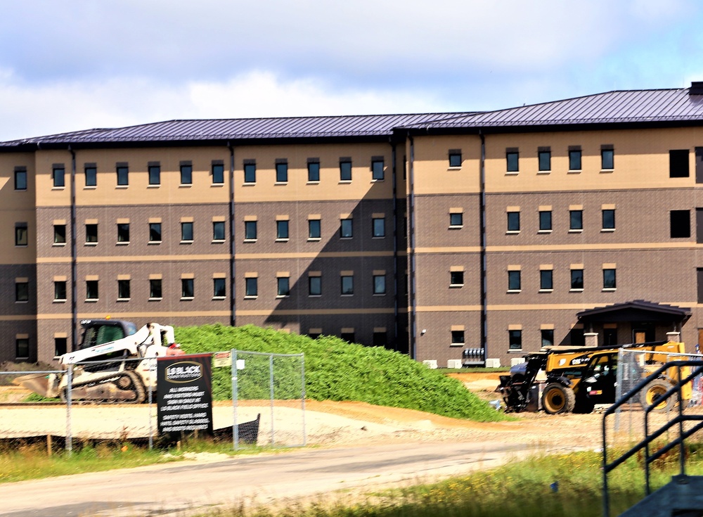 Barracks construction on second barracks continues at Fort McCoy