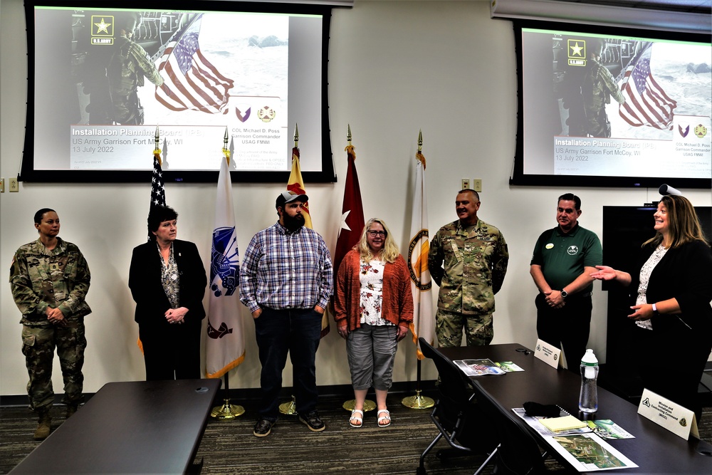 IMCOM-Readiness Director recognizes Fort McCoy personnel