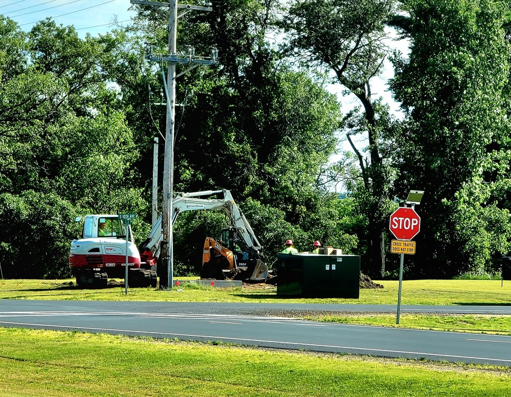 Work continues to upgrade Fort McCoy’s power grid to Wye Electrical System