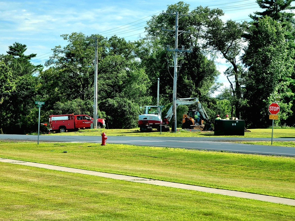 Work continues to upgrade Fort McCoy’s power grid to Wye Electrical System