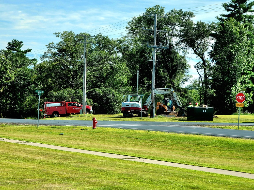 Work continues to upgrade Fort McCoy’s power grid to Wye Electrical System