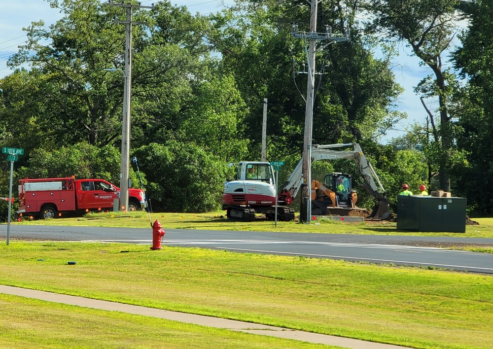 Work continues to upgrade Fort McCoy’s power grid to Wye Electrical System