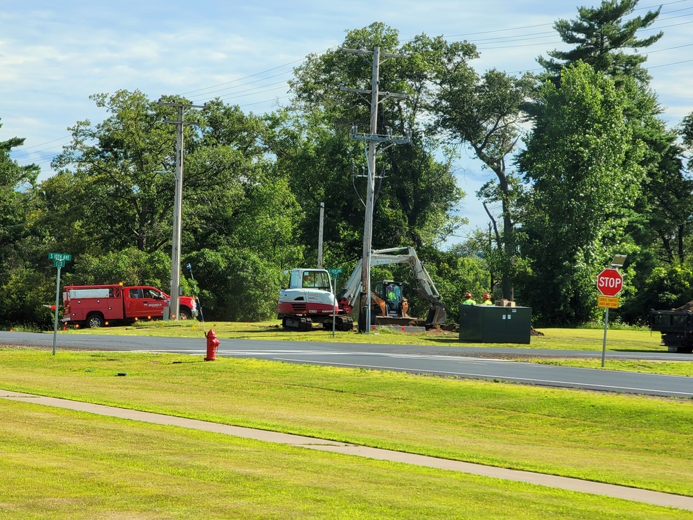 Work continues to upgrade Fort McCoy’s power grid to Wye Electrical System