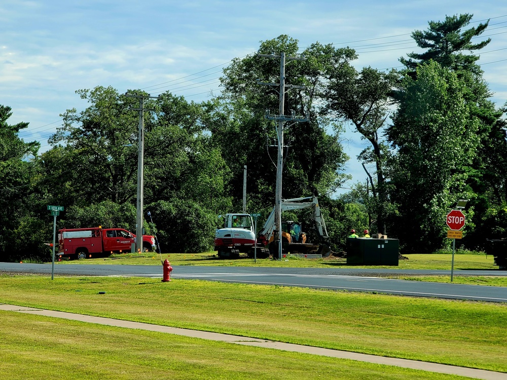 Work continues to upgrade Fort McCoy’s power grid to Wye Electrical System