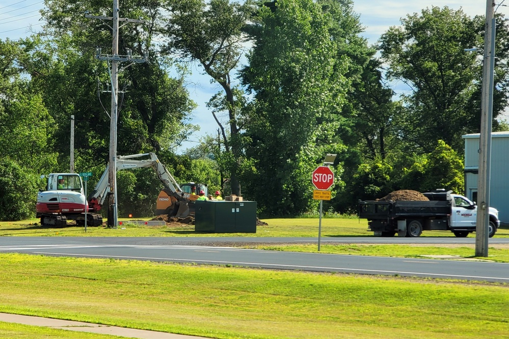 Work continues to upgrade Fort McCoy’s power grid to Wye Electrical System