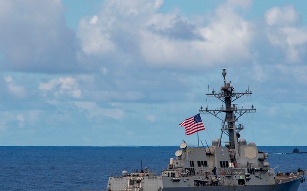 RIMPAC 2022 Fleet Sails in Formation