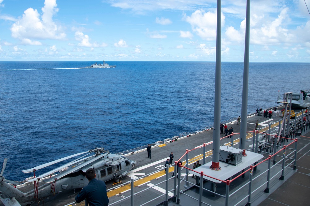 RIMPAC 2022 Fleet Sails in Formation