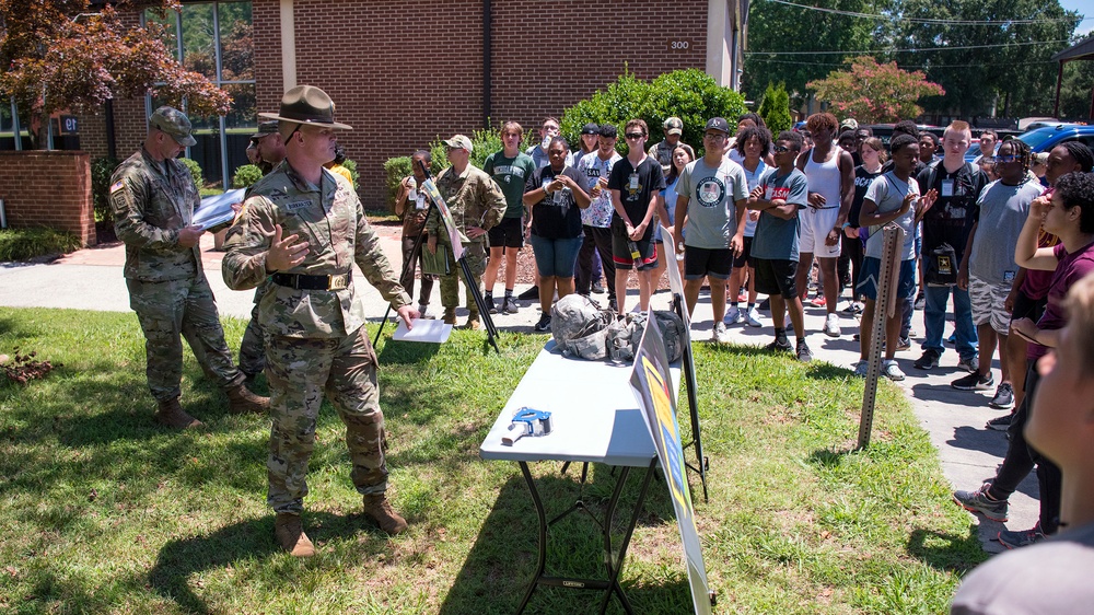 Fort Eustis Holds Inaugural Summer Camp