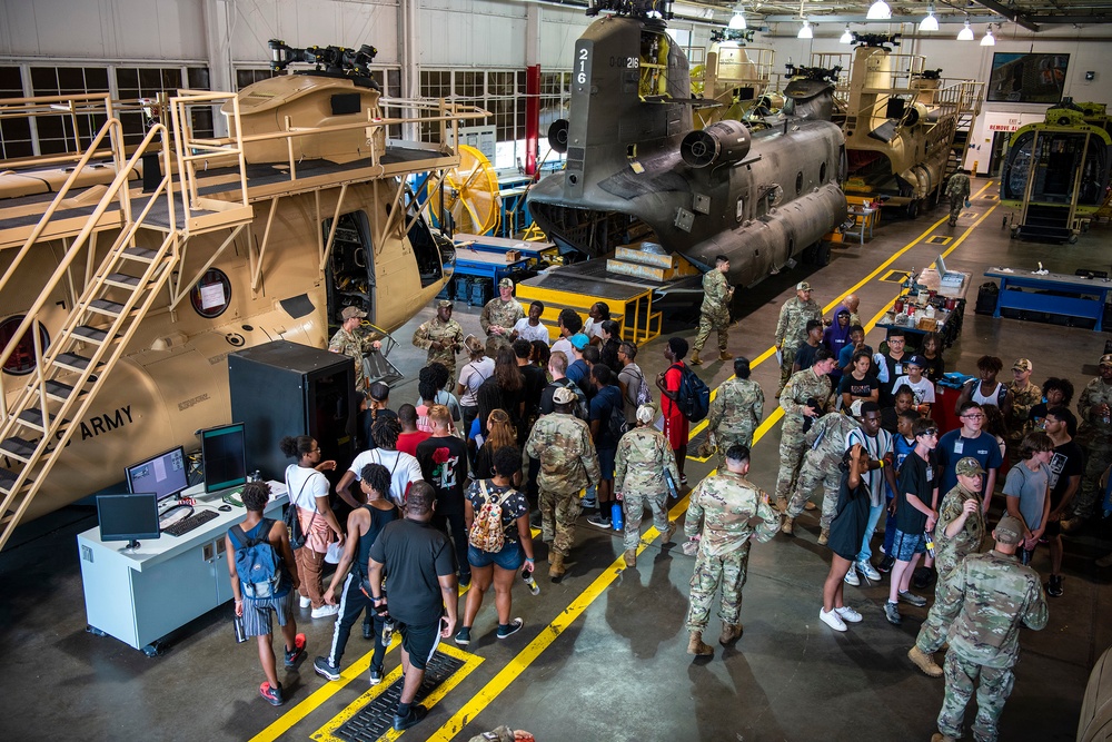 Fort Eustis Holds Inaugural Summer Camp