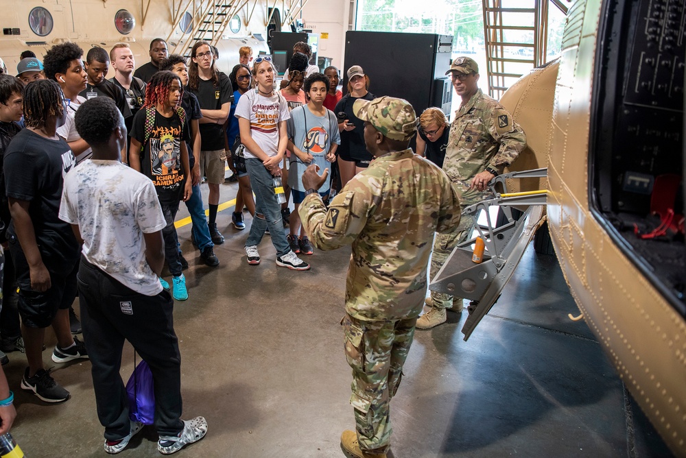 Fort Eustis Holds Inaugural Summer Camp