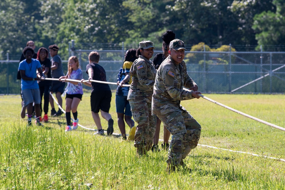 Fort Eustis Holds Inaugural Summer Camp