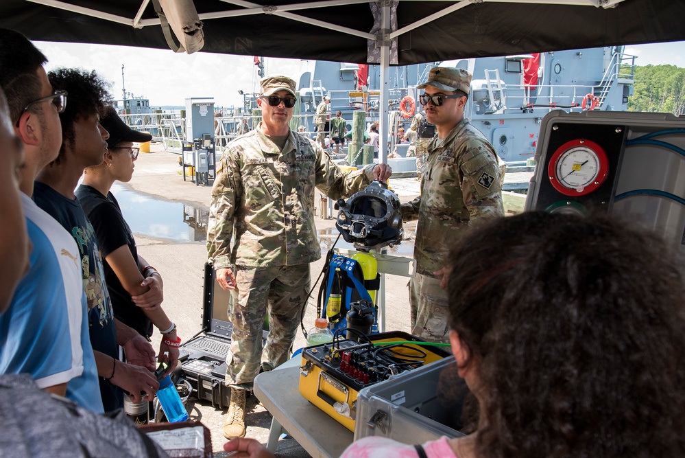 Fort Eustis Holds Inaugural Summer Camp