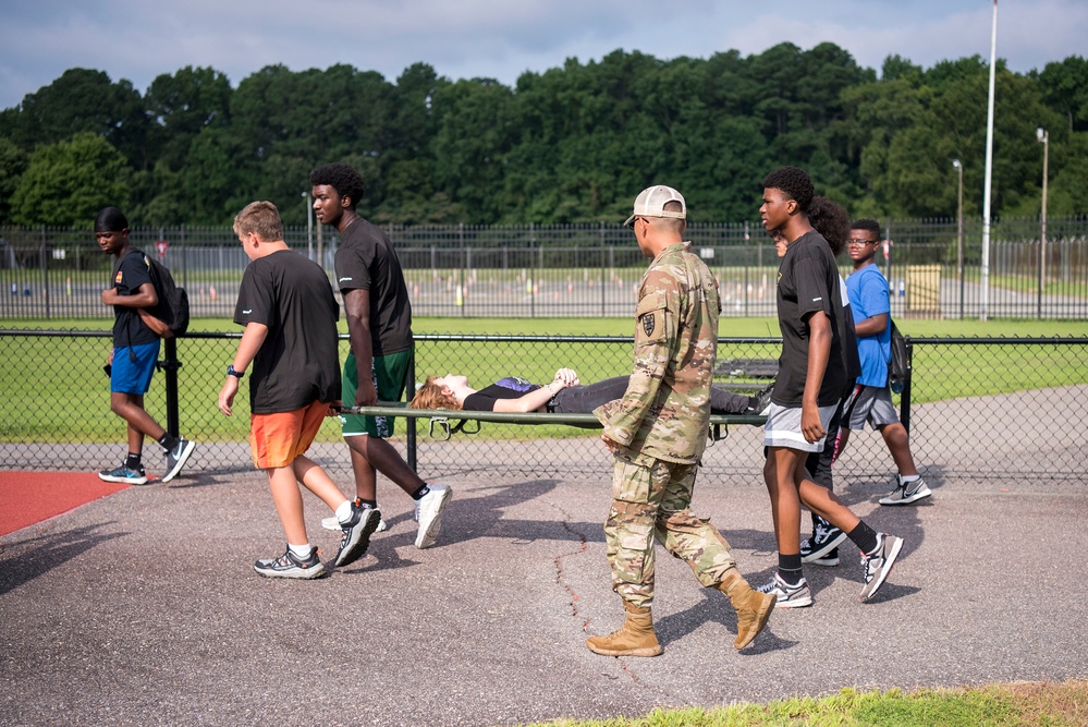 Fort Eustis Holds Inaugural Summer Camp