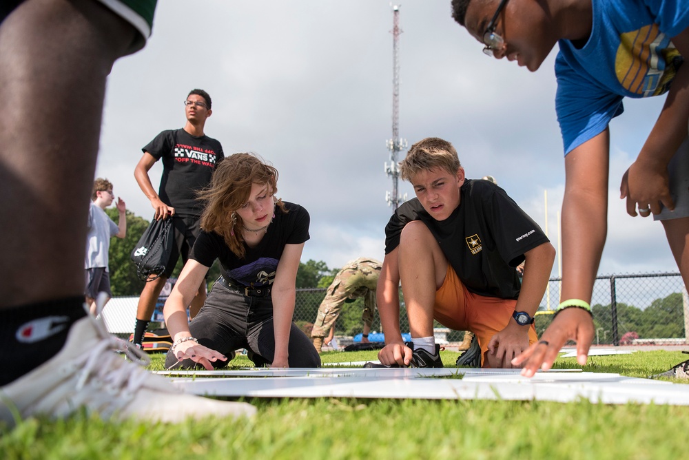 Fort Eustis Holds Inaugural Summer Camp