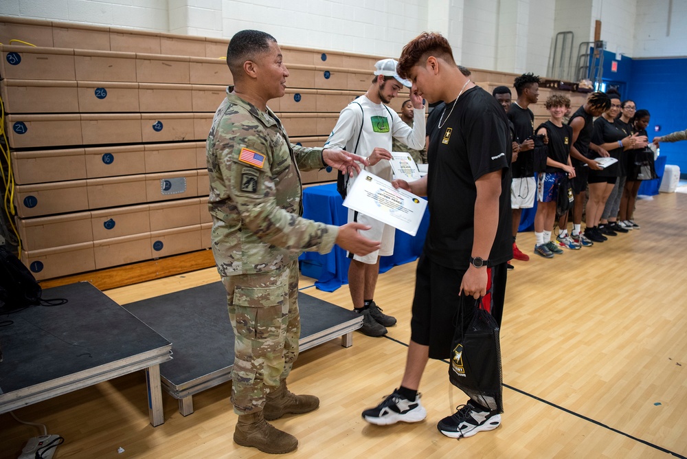 Fort Eustis Holds Inaugural Summer Camp