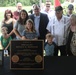 The Rennison Family and Bronze Plaque