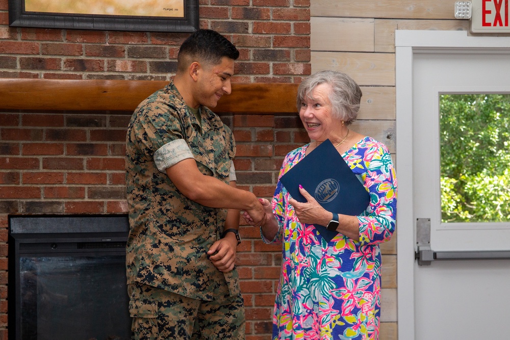 Havelock MAC honors the Service Person of the Quarter