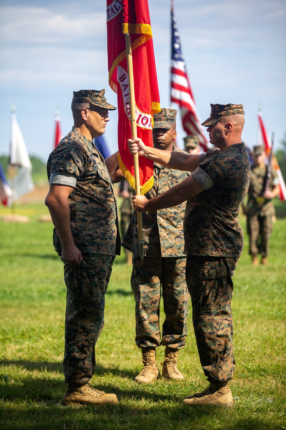 Weapons Training Battalion Change of Command Ceremony