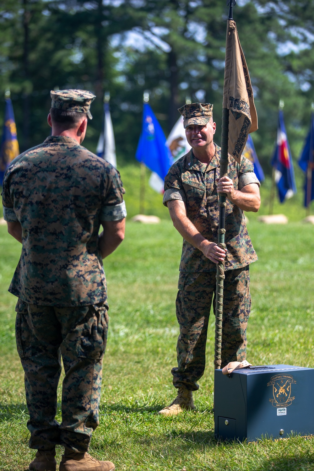 Weapons Training Battalion Change of Command Ceremony