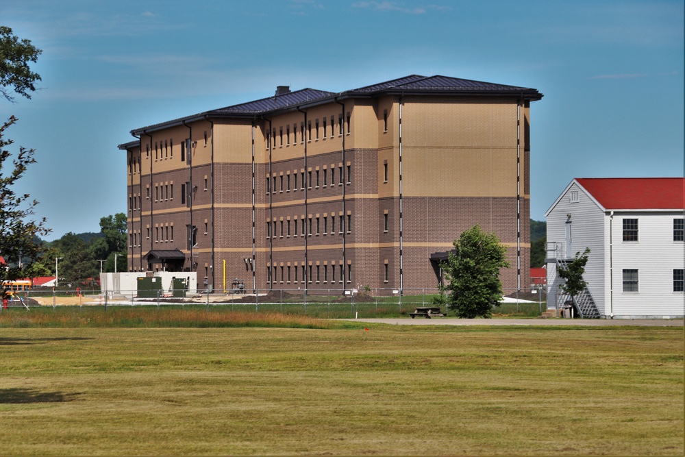 Barracks construction on second barracks continues at Fort McCoy