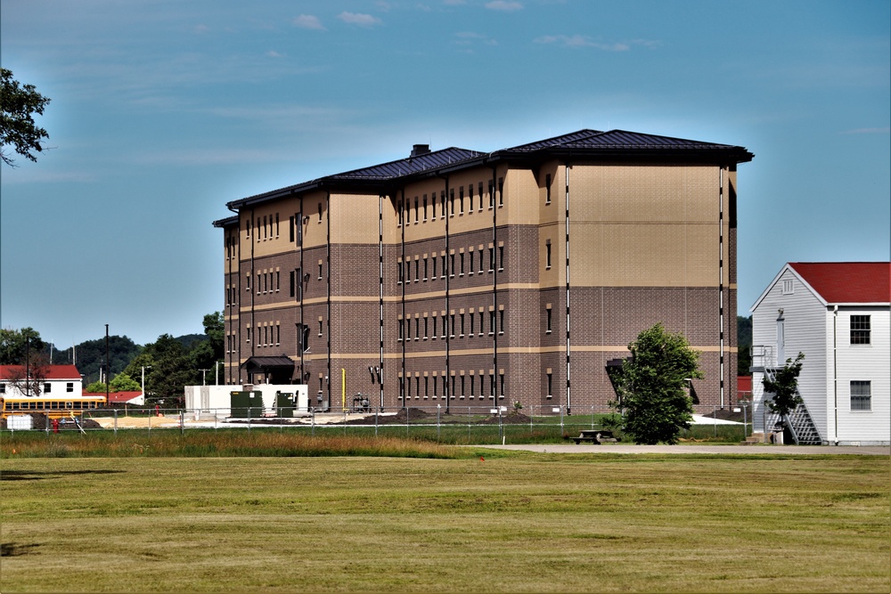 Barracks construction on second barracks continues at Fort McCoy