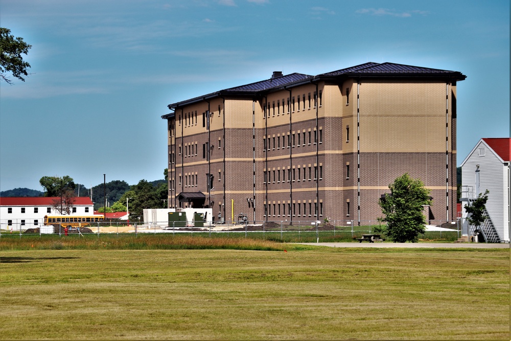 Barracks construction on second barracks continues at Fort McCoy