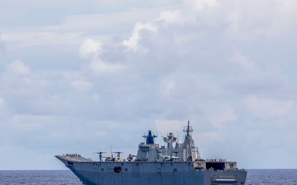 RIMPAC 2022 Fleet Sails in Formation