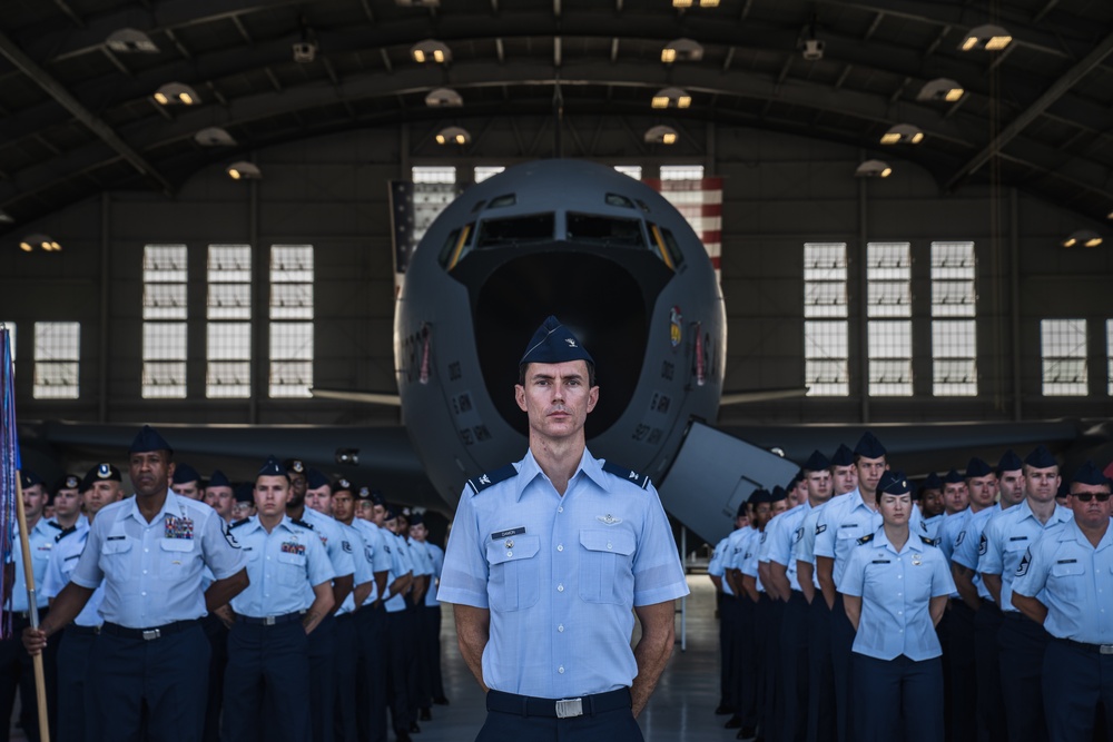 6th Air Refueling Wing change of command