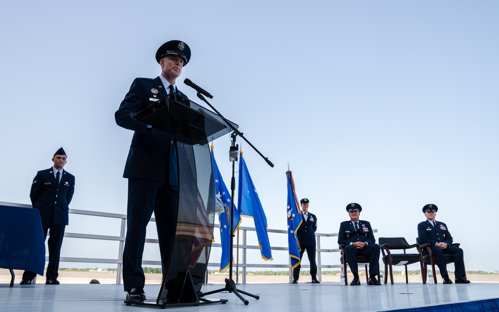 6th Air Refueling Wing change of command