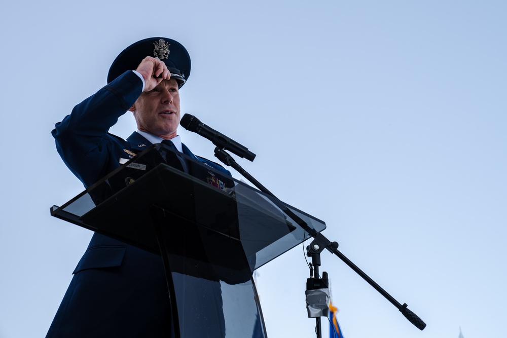 6th Air Refueling Wing change of command