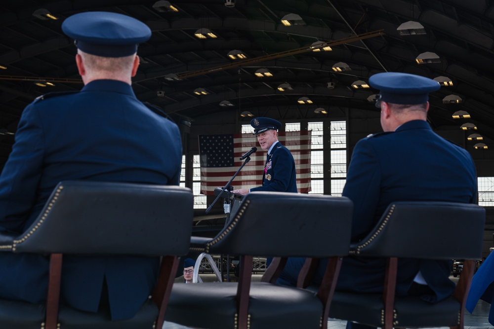 6th Air Refueling Wing change of command